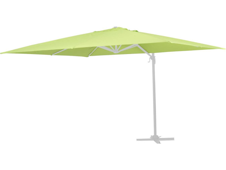 Spare cover for cantilever garden parasol "Sun 3"- 3 x 3 m - Green