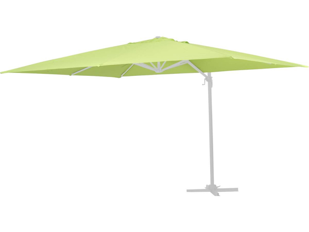 Spare cover for cantilever garden parasol "Sun 3"- 3 x 3 m - Green