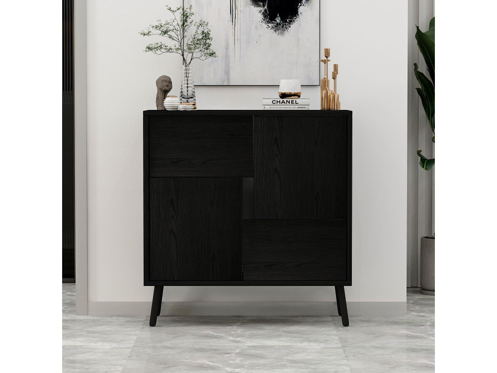Parametre 1 Bois Noir Parametre 2 76.5 x 35 x 79.5 cm