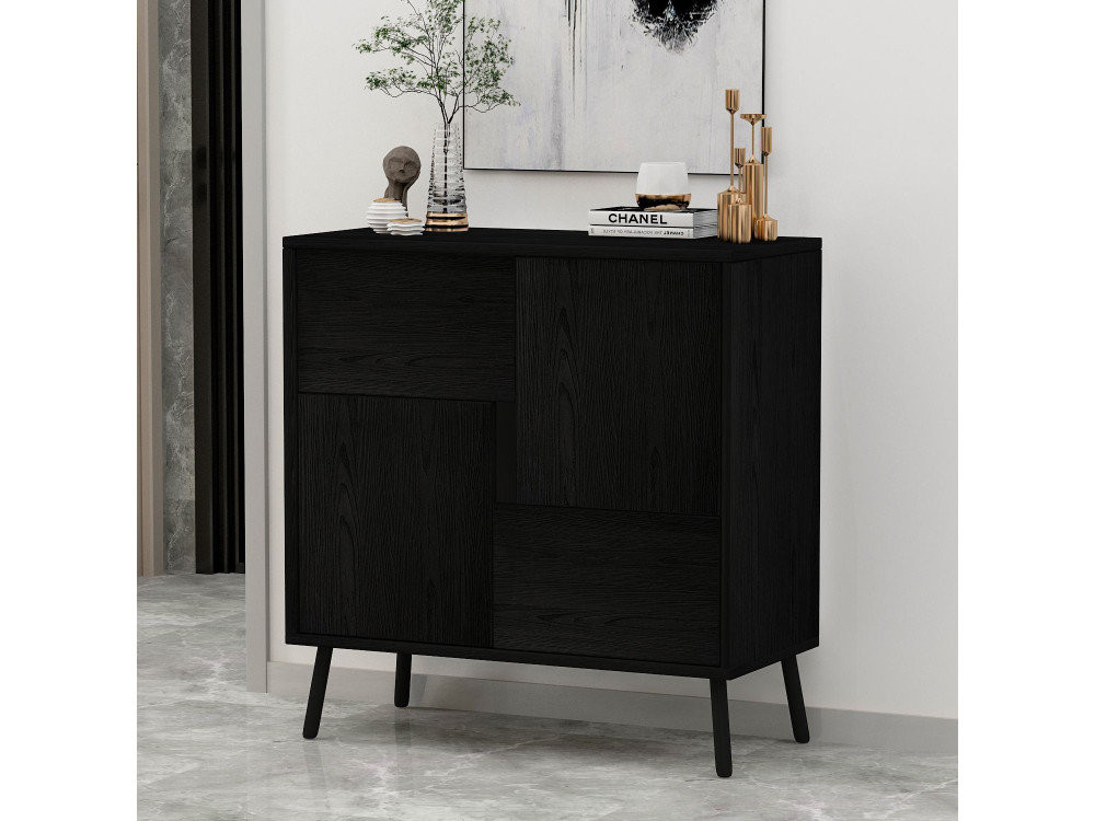 Parametre 1 Bois Noir Parametre 2 76.5 x 35 x 79.5 cm