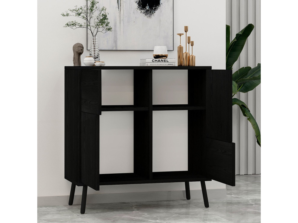 Parametre 1 Bois Noir Parametre 2 76.5 x 35 x 79.5 cm