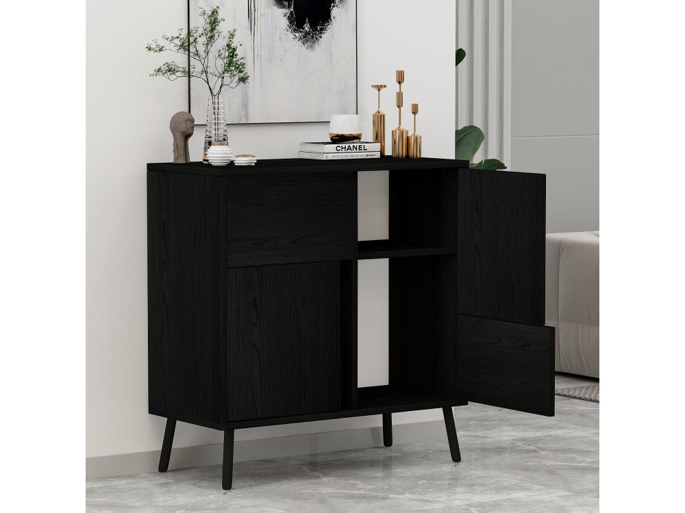 Parametre 1 Bois Noir Parametre 2 76.5 x 35 x 79.5 cm