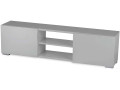 Tv cabinet  "Frida" - 155 x 31 x 42,5 cm ( 5'1" x 1' x 1'4")  - Grey - GREY