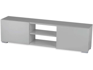 Tv cabinet  "Frida" - 155 x 31 x 42,5 cm ( 5'1" x 1' x 1'4")  - Grey