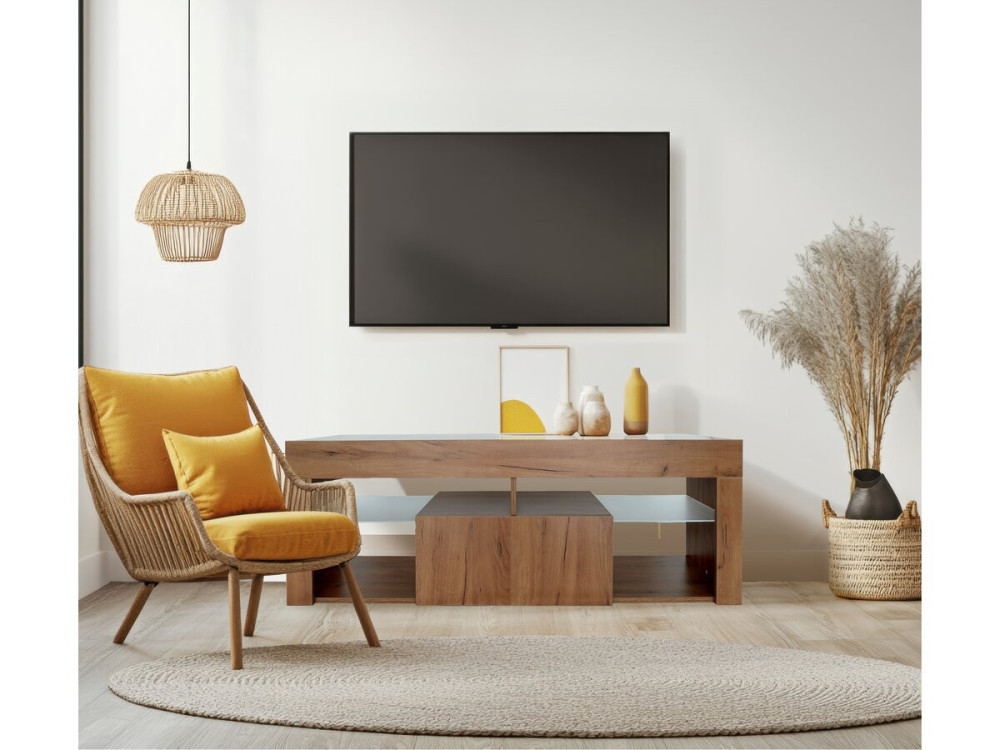 Hugo wooden designer TV cabinet - 140...