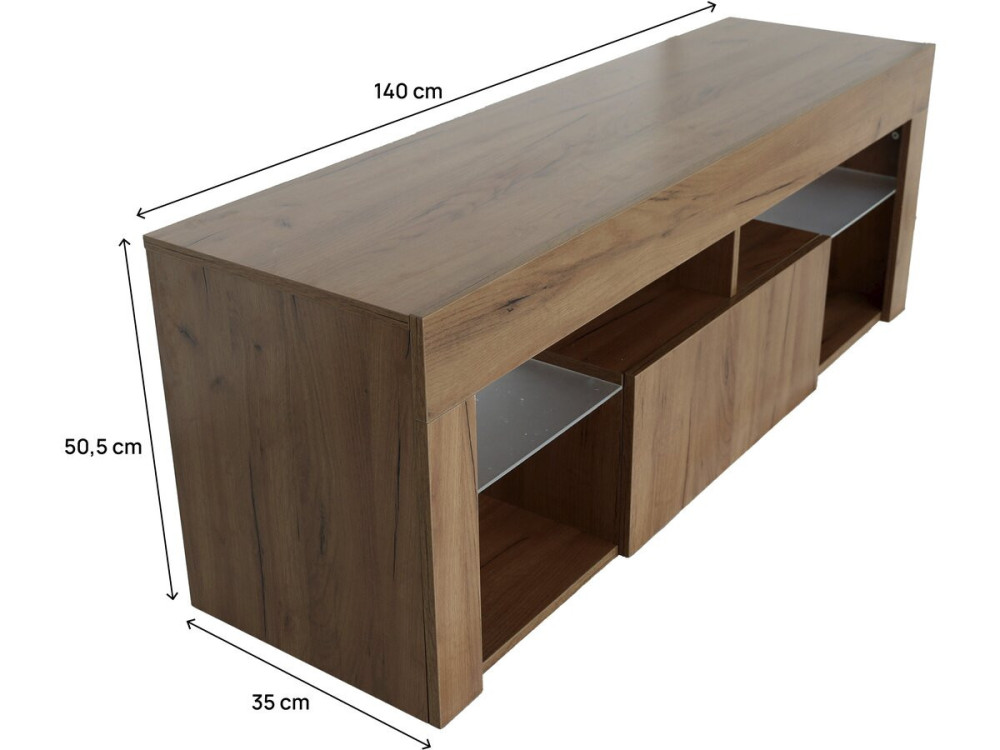 Hugo wooden designer TV cabinet - 140...