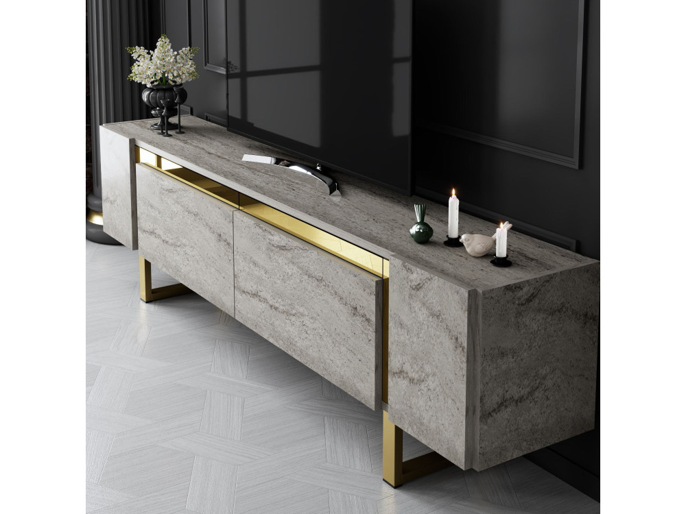 Parametre 1 Travertine, Doré