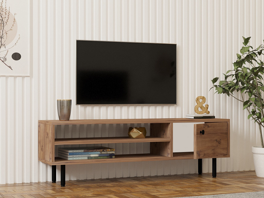 Avila" wooden TV stand - 120 x 30 x...