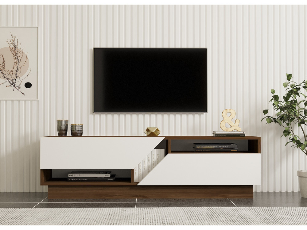 Koza" wooden TV stand - 160 x 40 x 45...