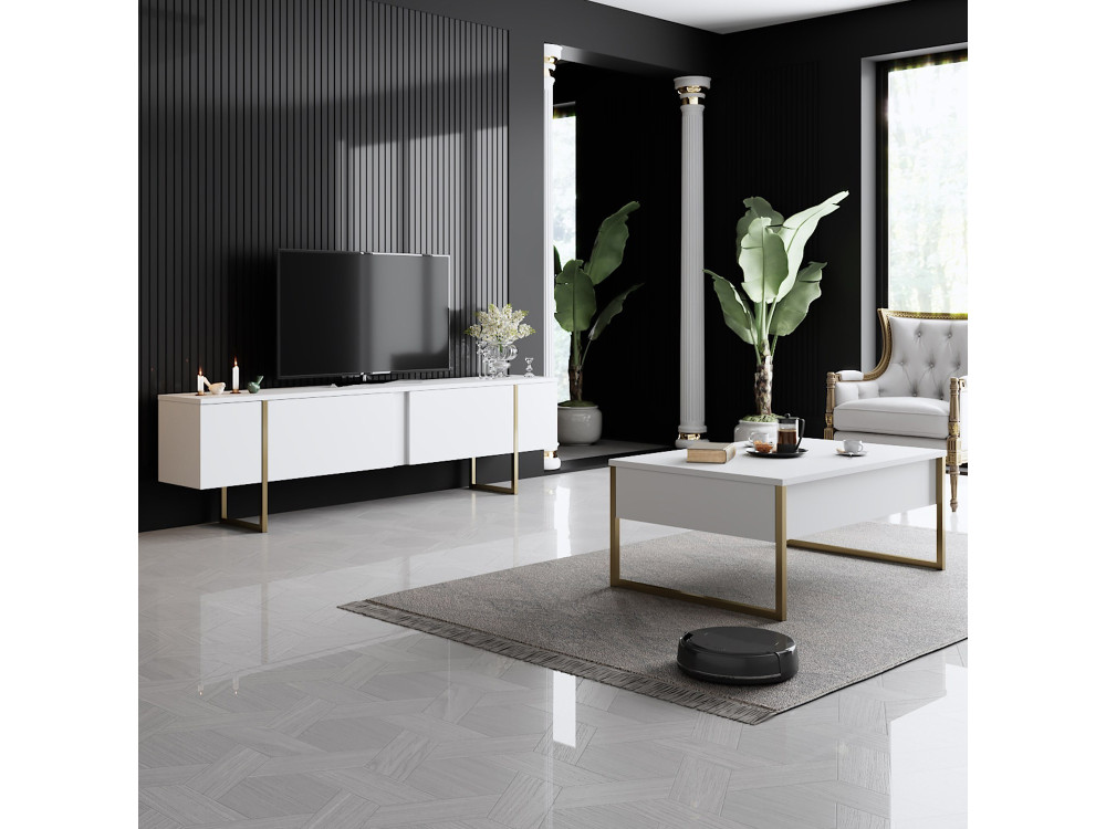 Parametre 1 Blanc, Doré