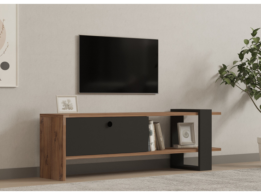 Ova" wooden TV stand - 120 x 25 x 36...