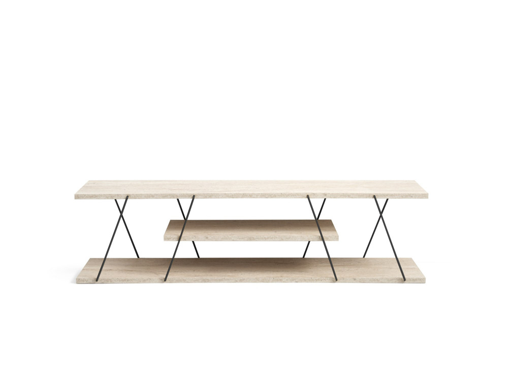 Canaz" wooden TV stand - 120 x 30 x...