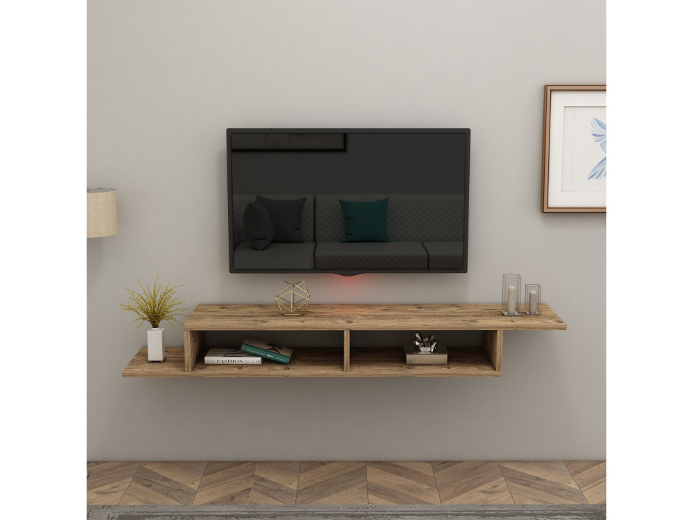 Muson" wooden TV stand - 120 x 29 x...