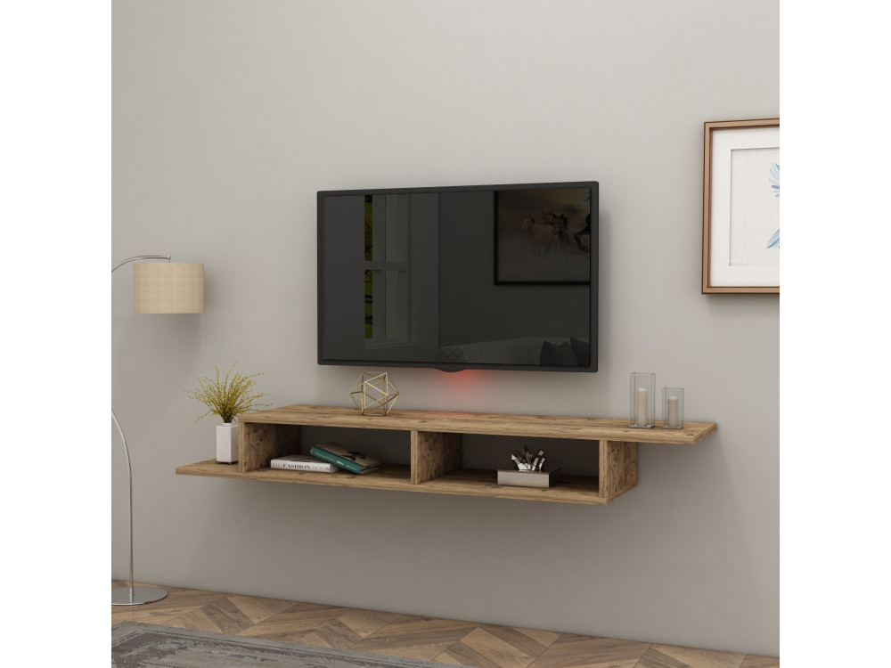Muson" wooden TV stand - 120 x 29 x...