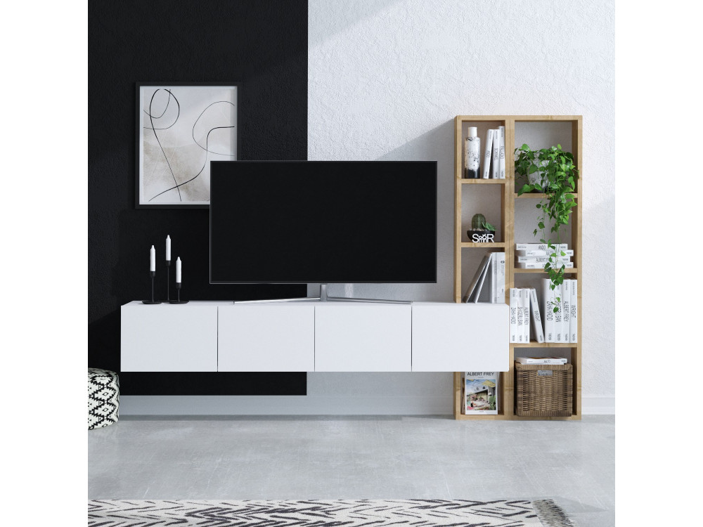 Pana" wooden TV stand - 182 x 32 x 25...