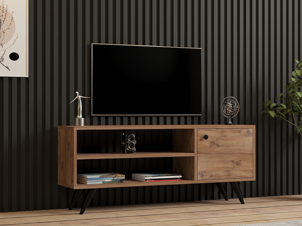 Jena" wooden TV stand - 120 x 29 x 50...