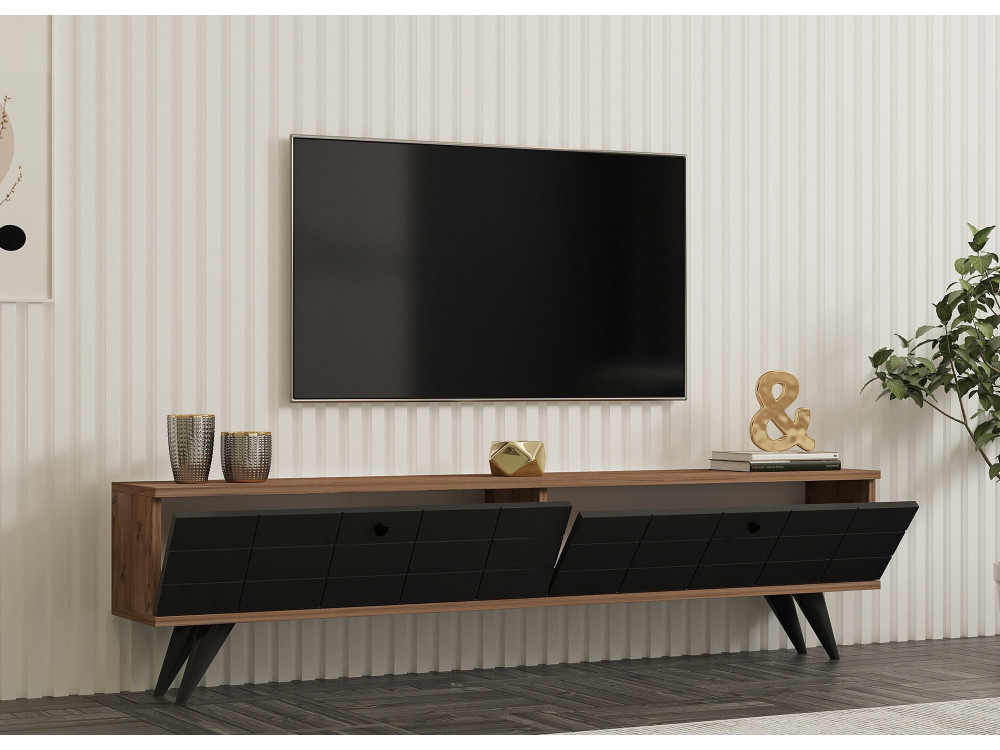 Alberi" wooden TV stand - 160 x 25 x...
