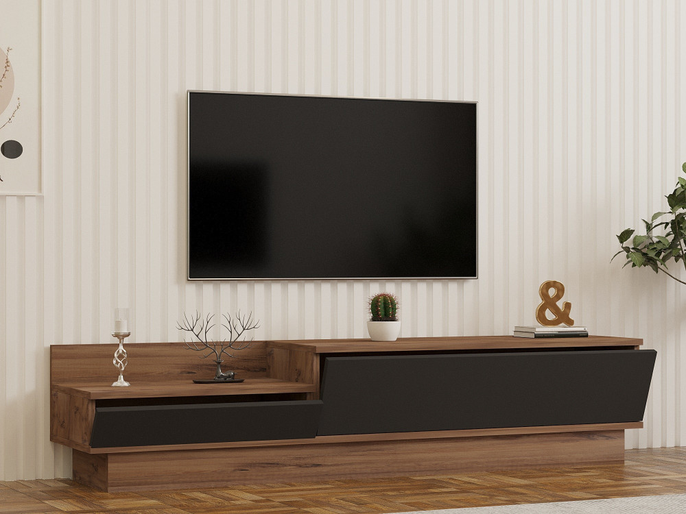 Asir" wooden TV stand - 160 x 35 x 35...