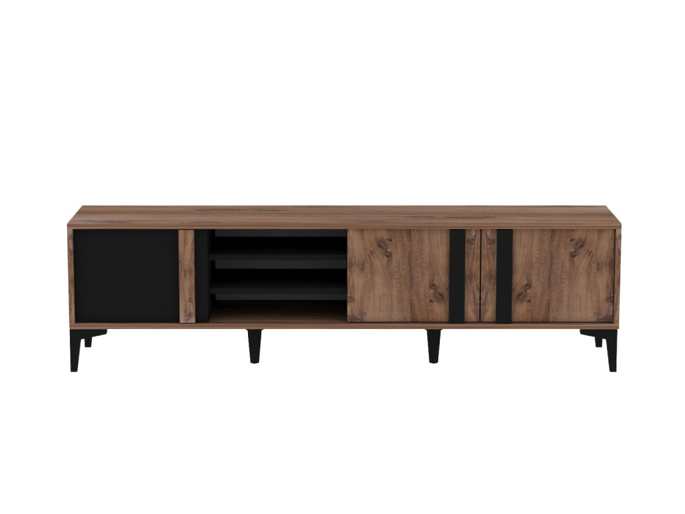 Mengu" wooden TV stand - 180 x 40 x...