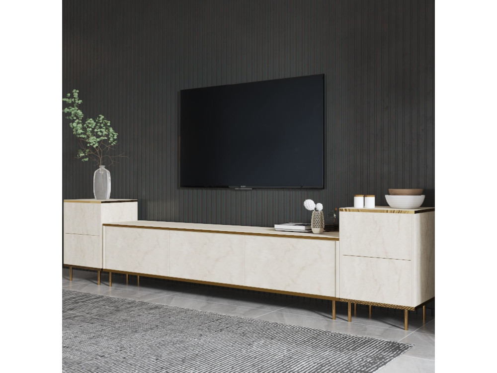 Parametre 1 Travertine, Doré