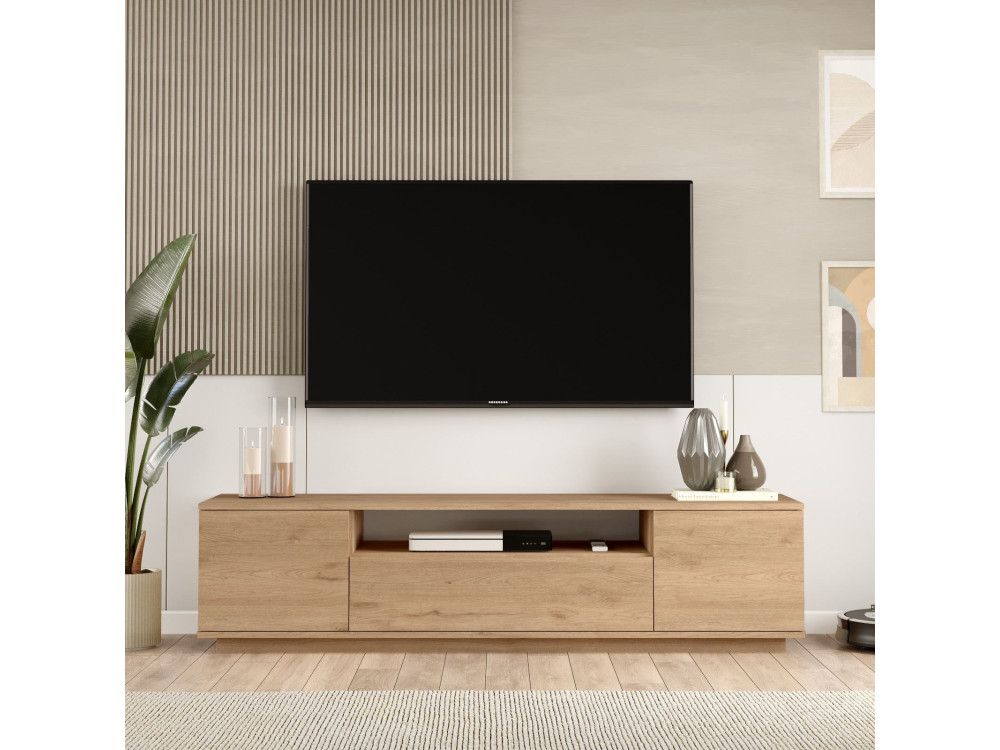 Rowen" wooden TV stand - 180 x 44 x...