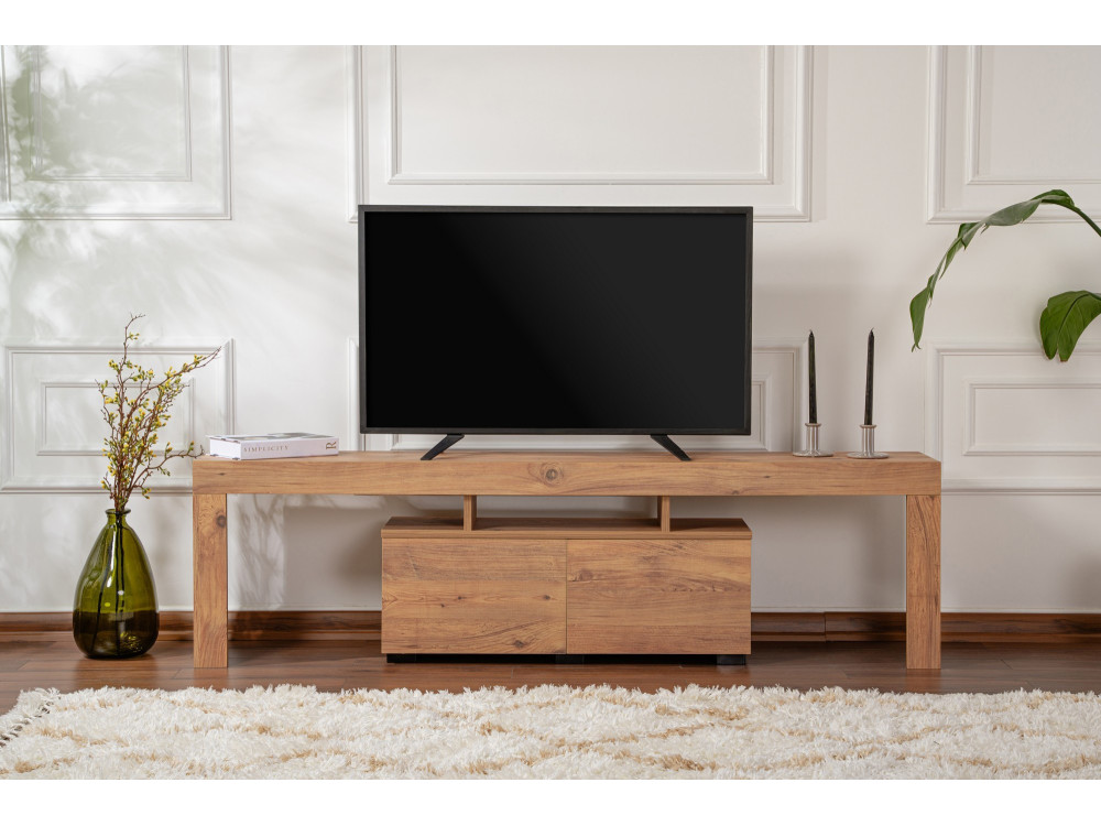 Enclave" wooden TV stand - 180 x 31 x...