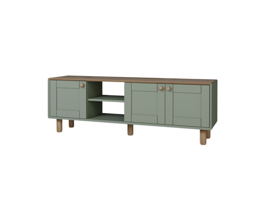 Mia" wooden TV stand - 160 x 40 x 56...