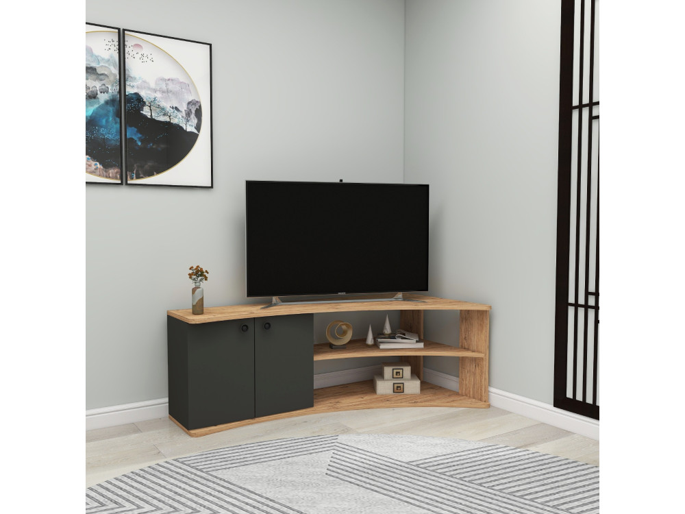 Termera" wooden corner TV unit - 135...