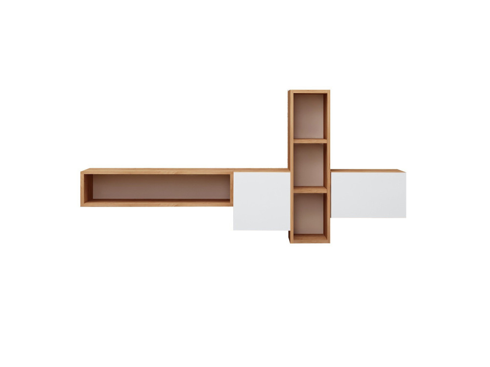 Kumkuat" wooden TV stand - 160 x 35 x...