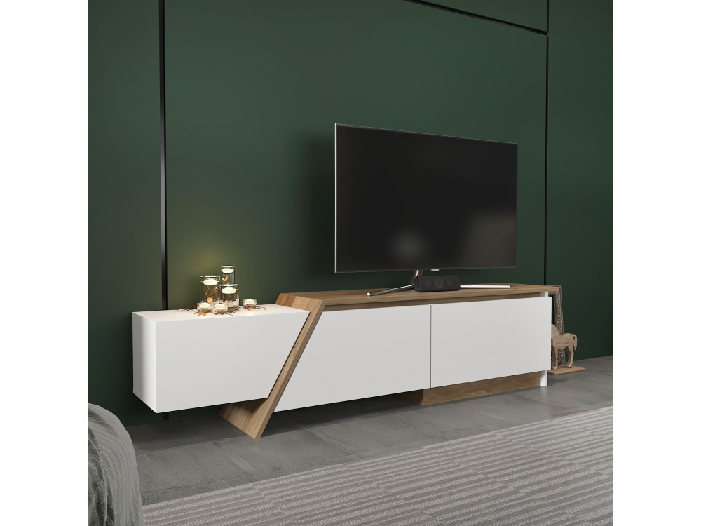 Zonas" wooden TV stand - 180 x 35 x...