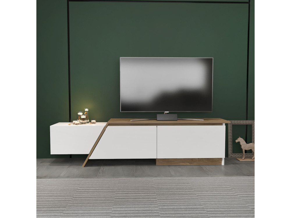 Zonas" wooden TV stand - 180 x 35 x...