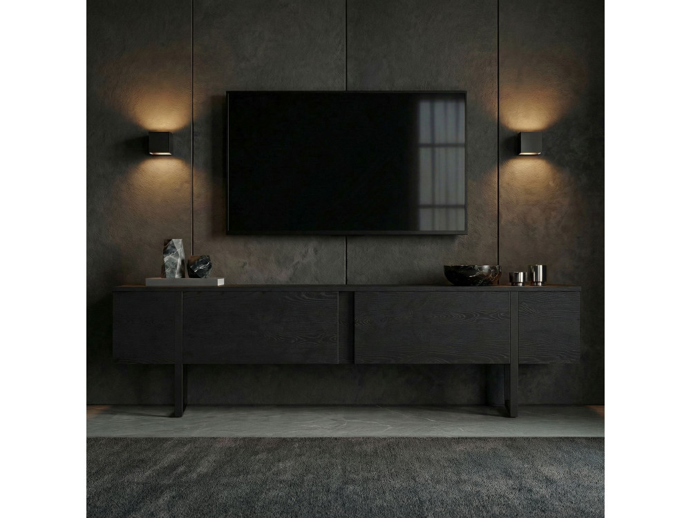 Parametre 1 Bois Noir Parametre 2 180 x 30 x 50 cm