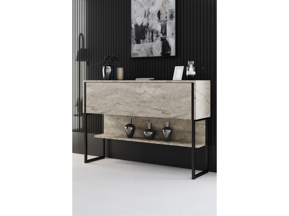 Parametre 1 Travertine, Noir