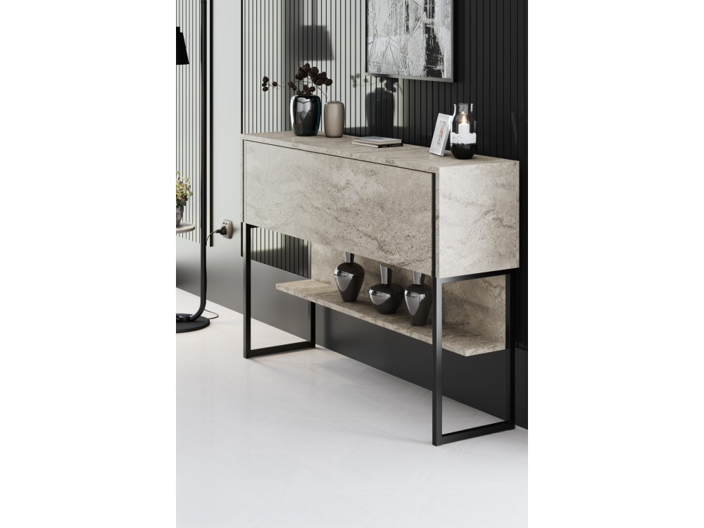 Parametre 1 Travertine, Noir