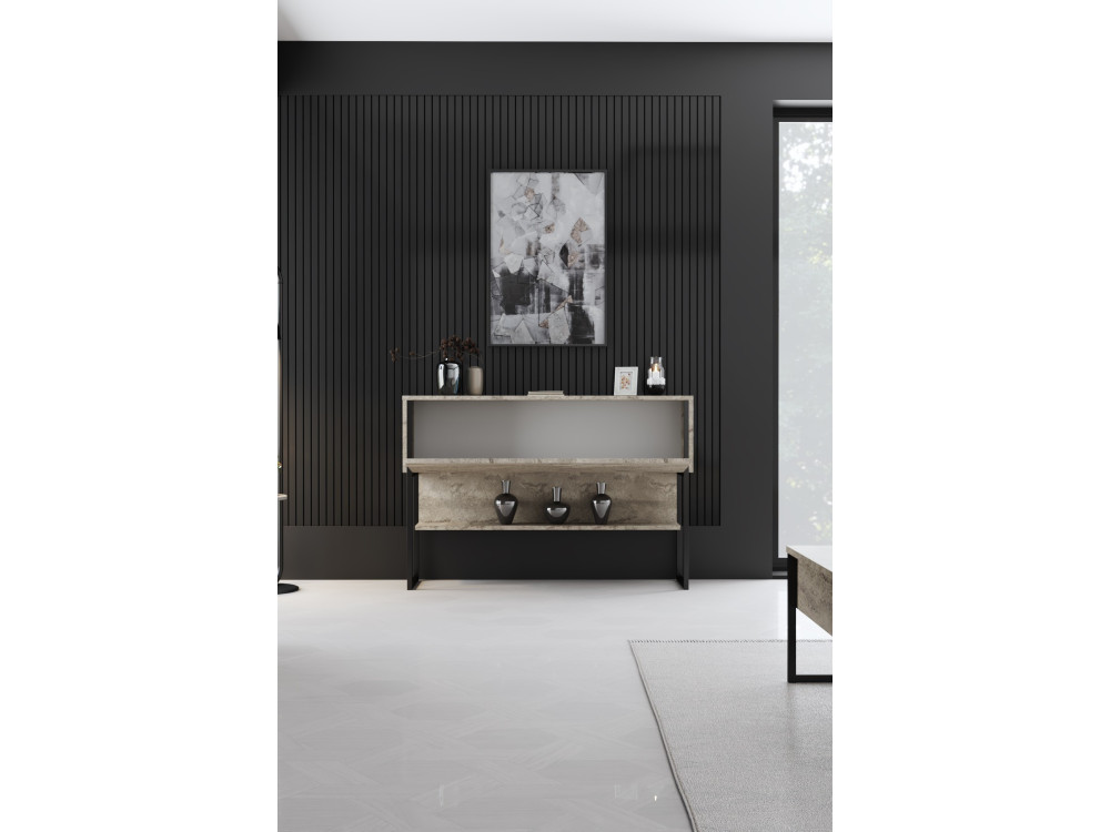 Parametre 1 Travertine, Noir