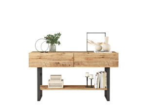 ML23" wooden console - 138 x 43 x 75 cm - Beige