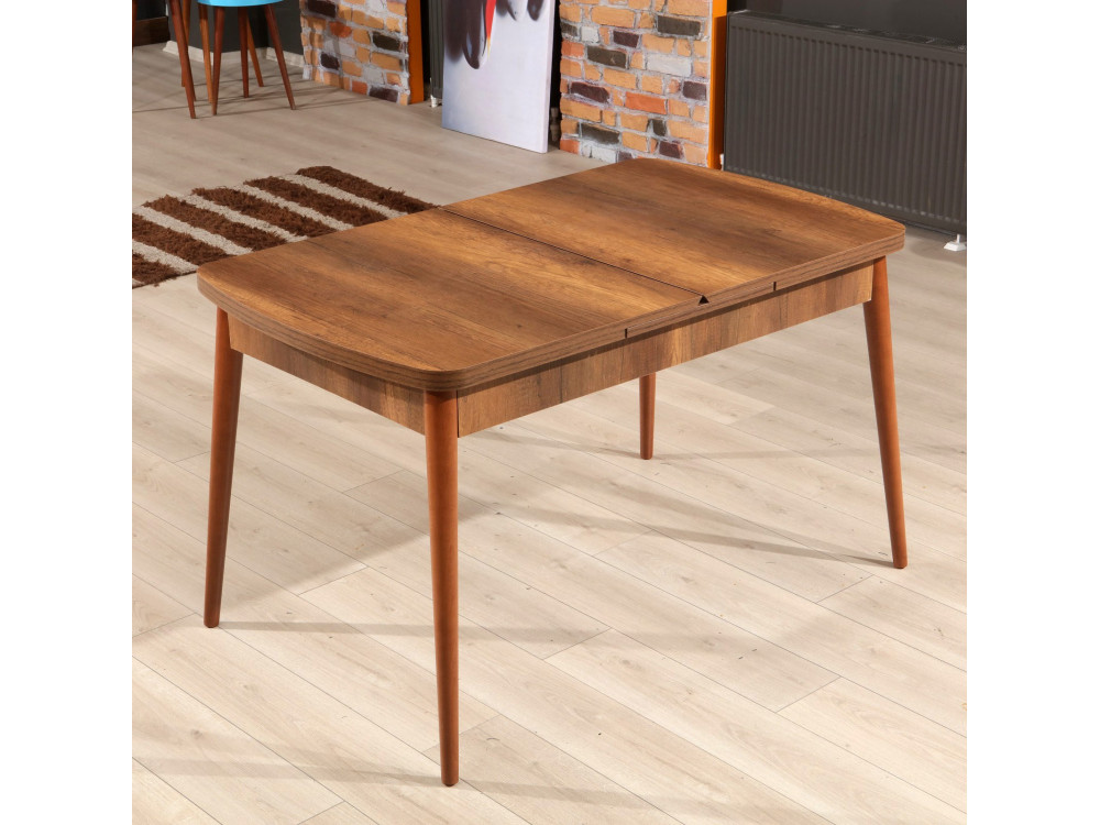 Barok" extendable wooden dining table...