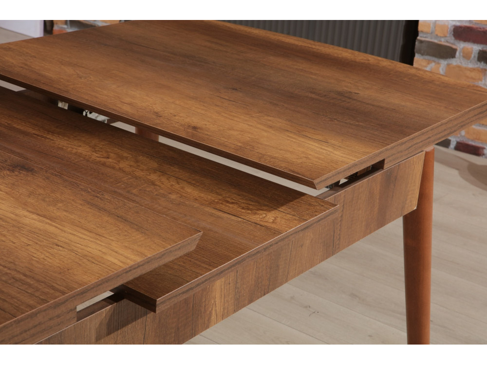 Barok" extendable wooden dining table...