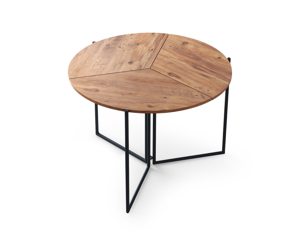 Yaprak" wooden dining table - 100 x...