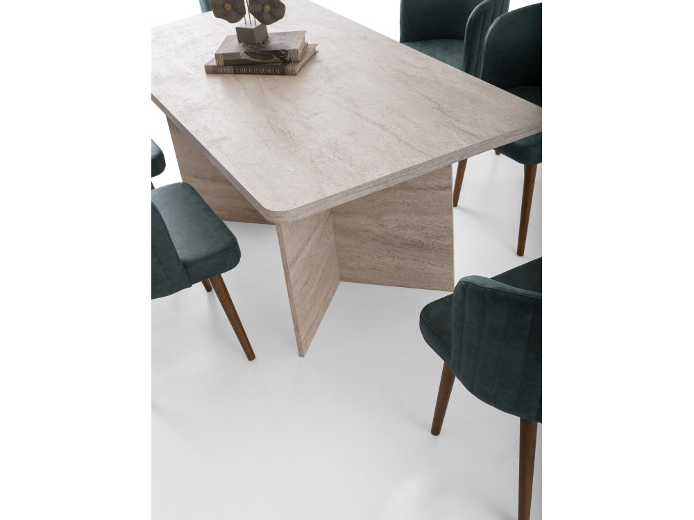 Lizzard" wooden dining table 180 x 90...