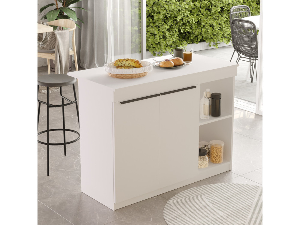 Orlando" wooden kitchen table - 120 x...