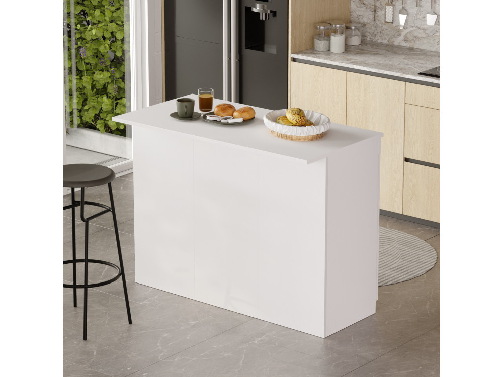Orlando" wooden kitchen table - 120 x...