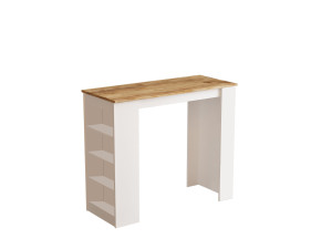 Setup" wooden dining table...