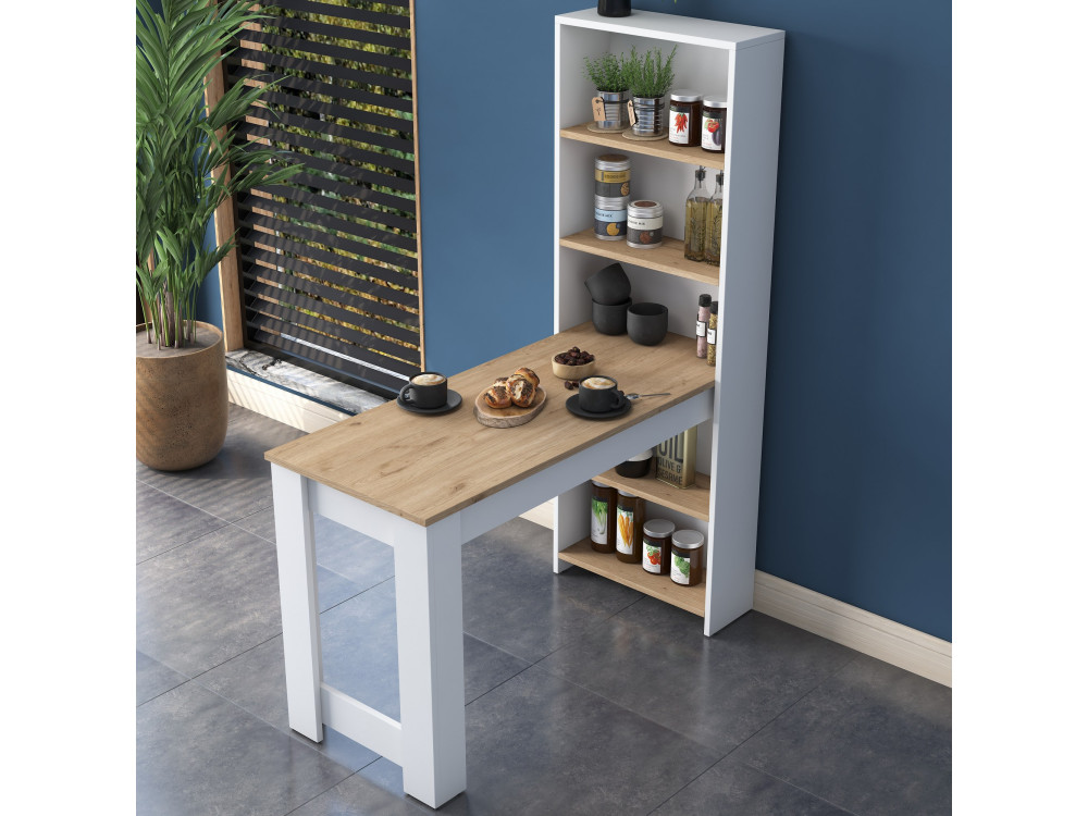 Jong" wooden dining table with...