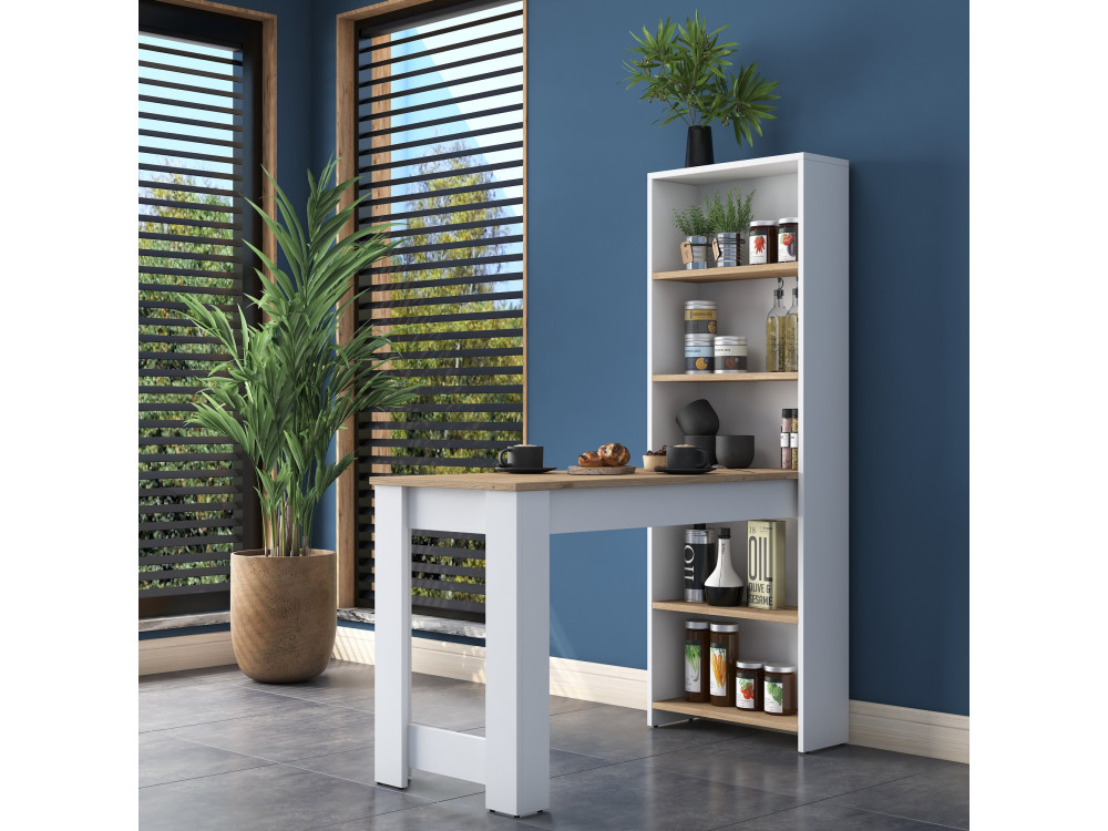 Jong" wooden dining table with...