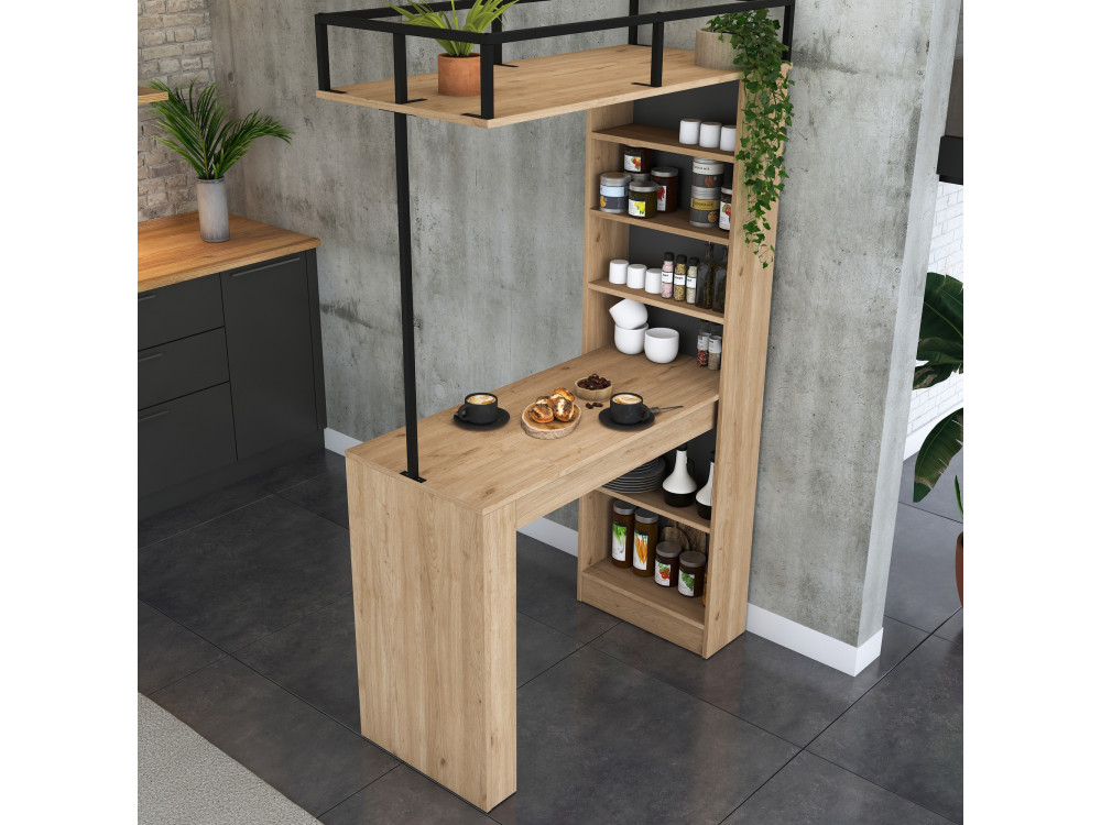 Jacob" wooden dining table with...