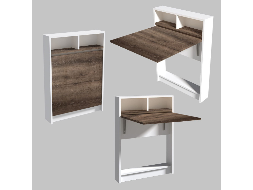 Bracked" folding wooden dining table...