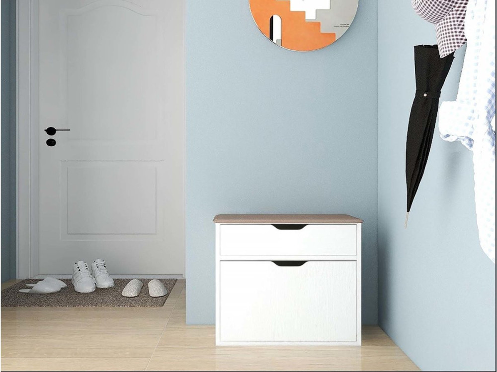 Wade shoe cabinet - 60 x 23.8 x 68 cm...
