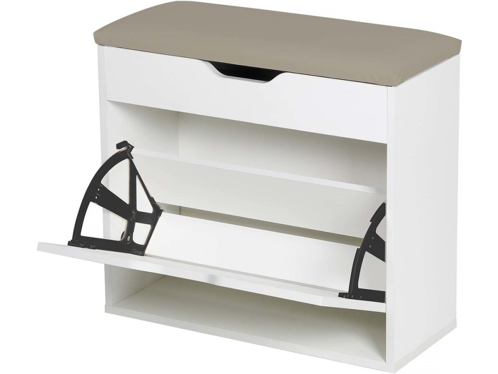 Wade shoe cabinet - 60 x 23.8 x 68 cm...