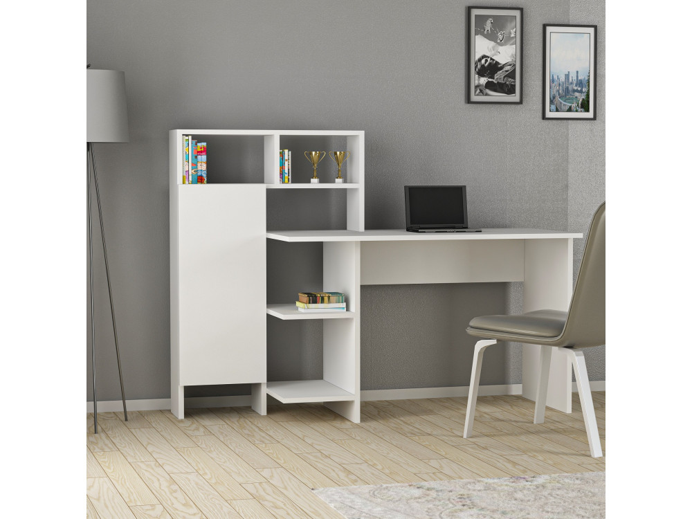 Bugra" wooden desk - 135 x 60 x 111...